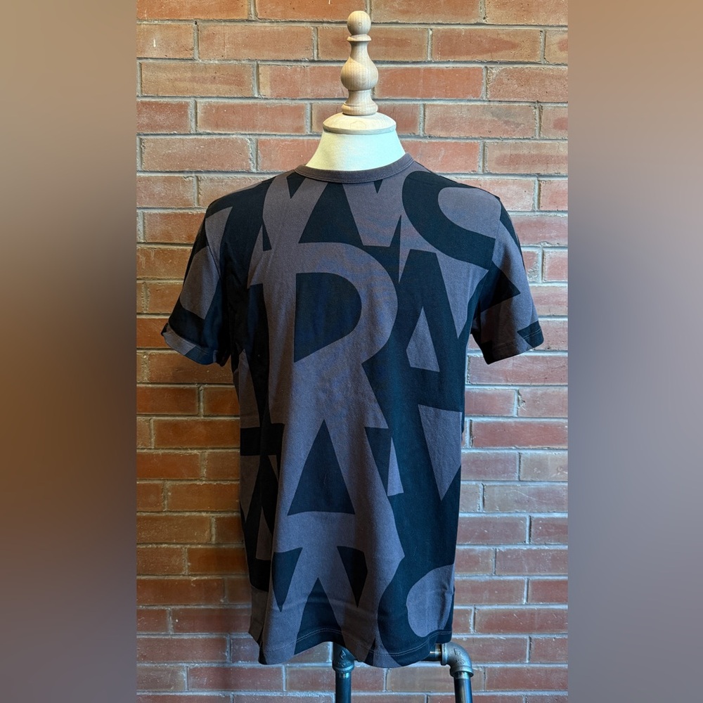 G-Star Black and Gray/brown Graphic Tee